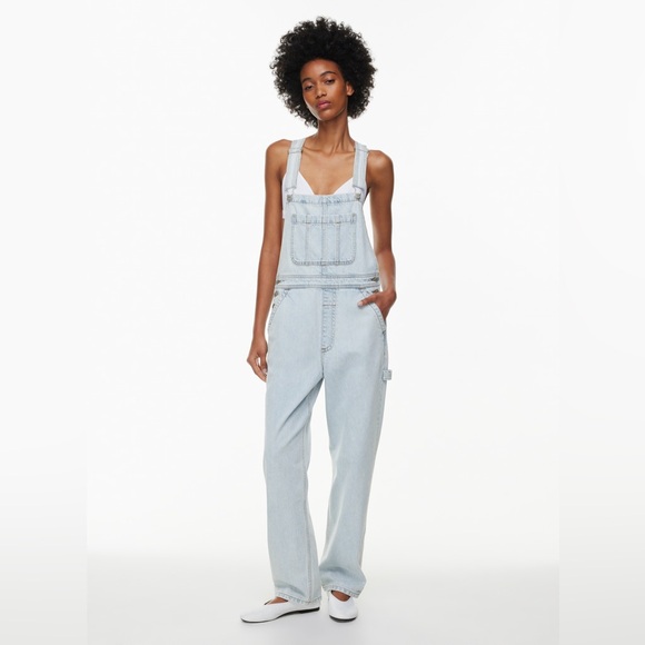 Denim Forum The '90s Vintage Baggy Overalls - Picture 1 of 8